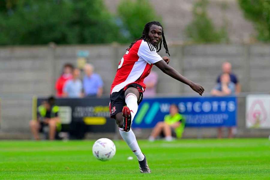 Kilmarnock sign Johnly Yfeko from Exeter City Kilmarnock sign Johnly Yfeko from Exeter City
