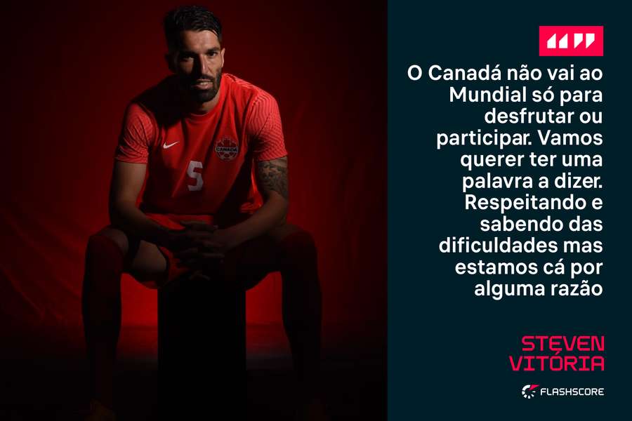 Entrevista Flashscore a Steven Vitória: "O Canadá não vai ao Mundial só para participar"