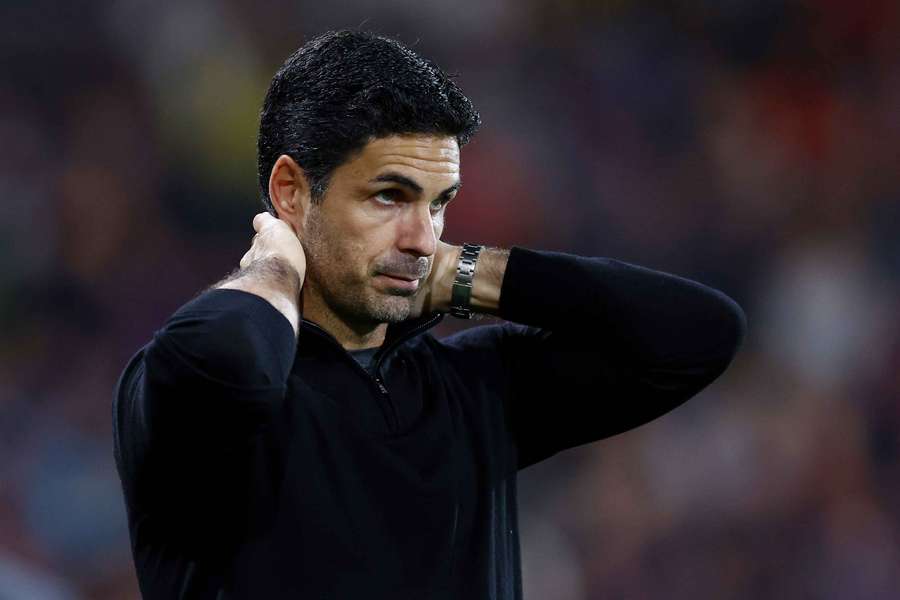 Arteta, entrenador del Arsenal