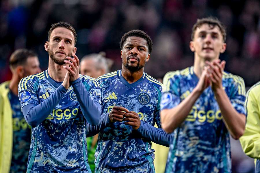Branco van den Bomen (L) and Chuba AKPOM are being forced to Ajax Branco van den Bomen (L) and Chuba AKPOM are being forced to Ajax