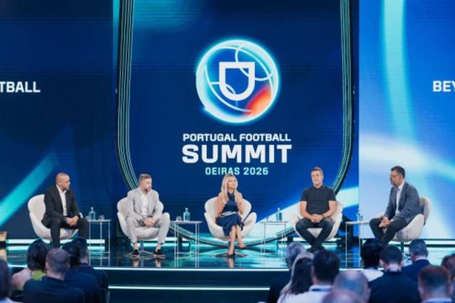 Roberto Carlos na Portugal Football Summit Roberto Carlos na Portugal Football Summit