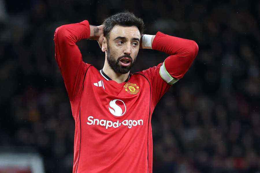 Bruno Fernandes, jugador del United