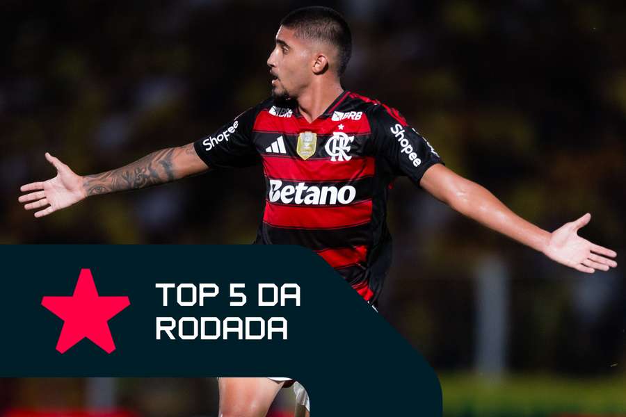 Cria do Fla é destaque da última rodada do Brasileirão; veja top 5 notas mais altas