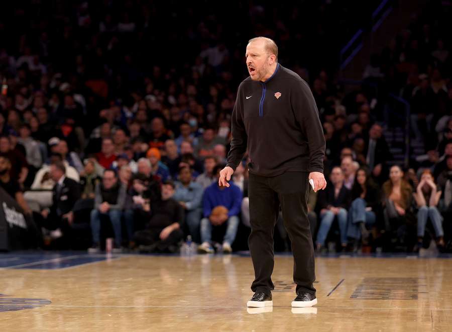 Knicks-Trainer Tom Thibodeau sieht bei seiner Mannschaft aktuell viele Baustellen.