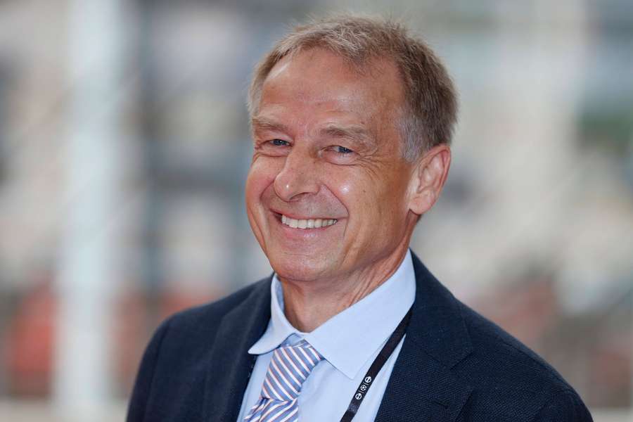 Das strahlende Lachen von Jürgen Klinsmann