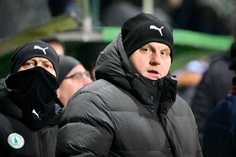 Kouč Bohemians Jaroslav Veselý nebyl po duelu s Hradcem spokojený.