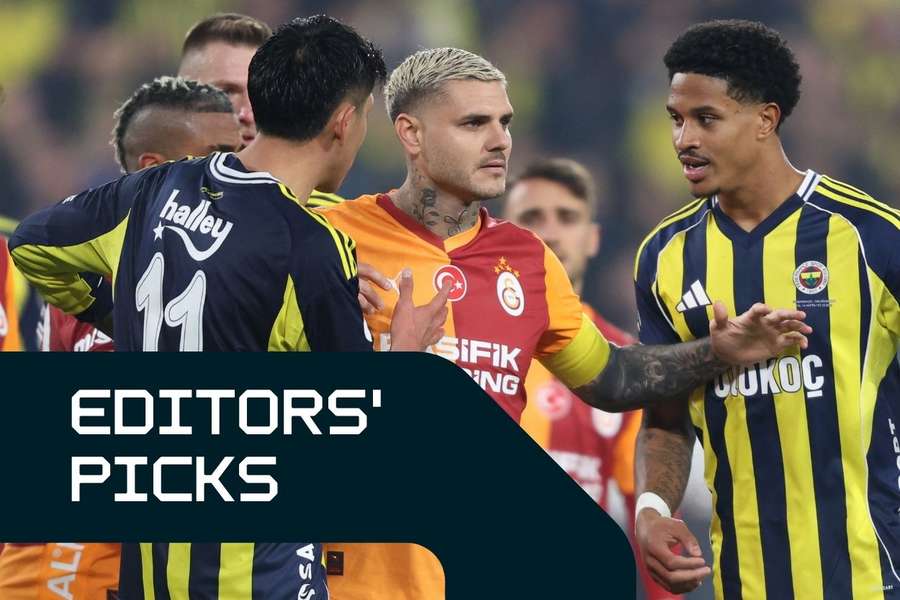 Galatasaray and Fenerbahce meet on Sunday in what could be a title decider