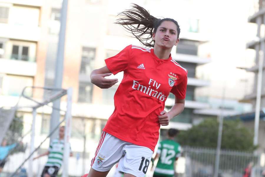 Kika Nazareth passou com grande sucesso pelo Benfica