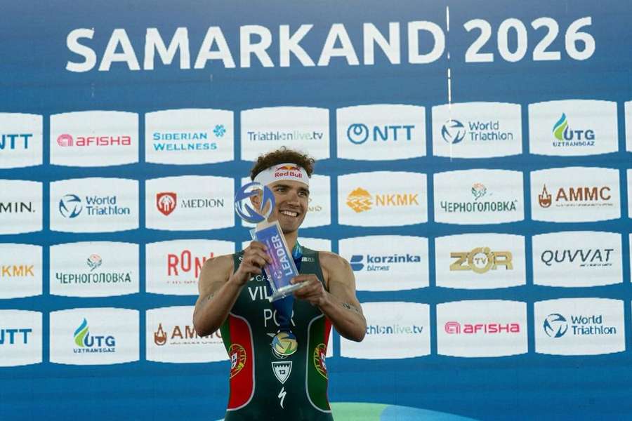 Vasco Vilaça conquistou medalha de ouro na primeira etapa do Campeonato do Mundo de Triatlo 2026