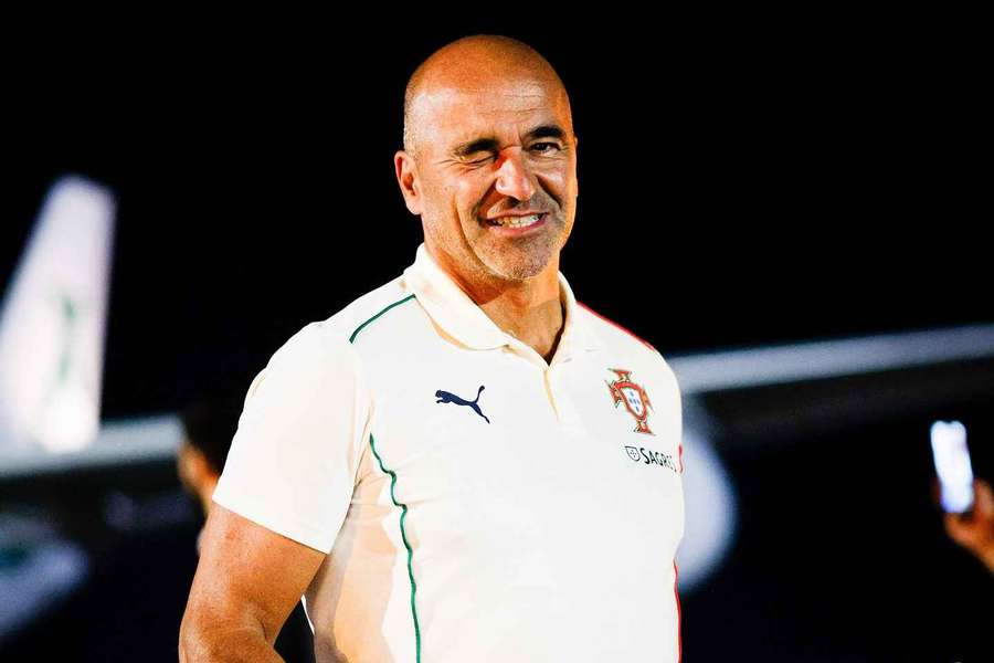 Roberto Martínez falou aos jornalistas
