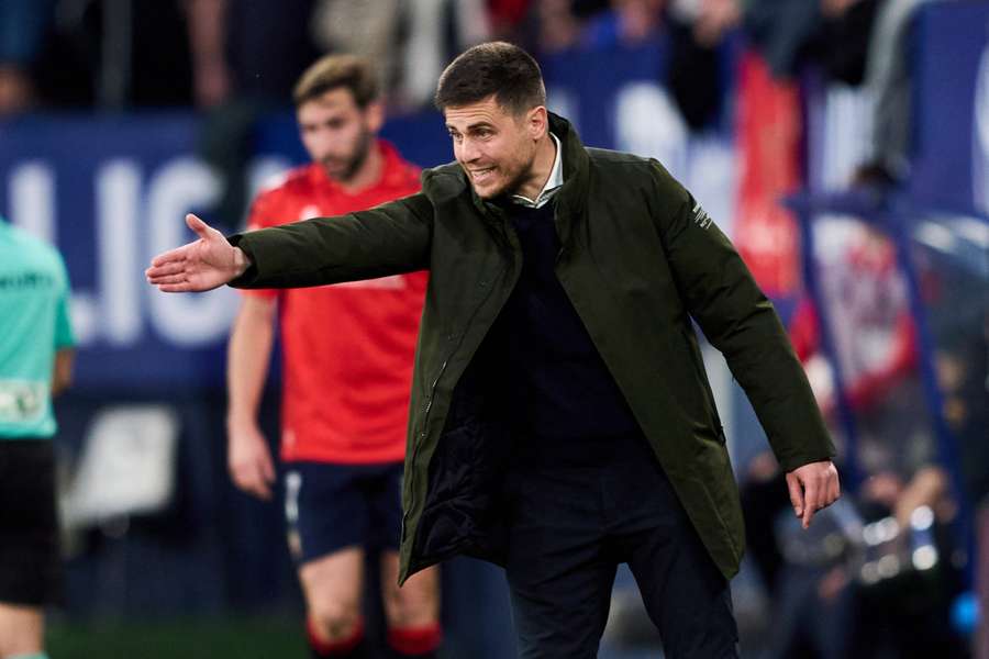Alessio Lisci, tecnico italiano dell'Osasuna Alessio Lisci, tecnico italiano dell'Osasuna