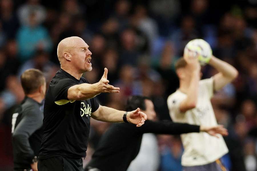 Sean Dyche, treinador do Everton