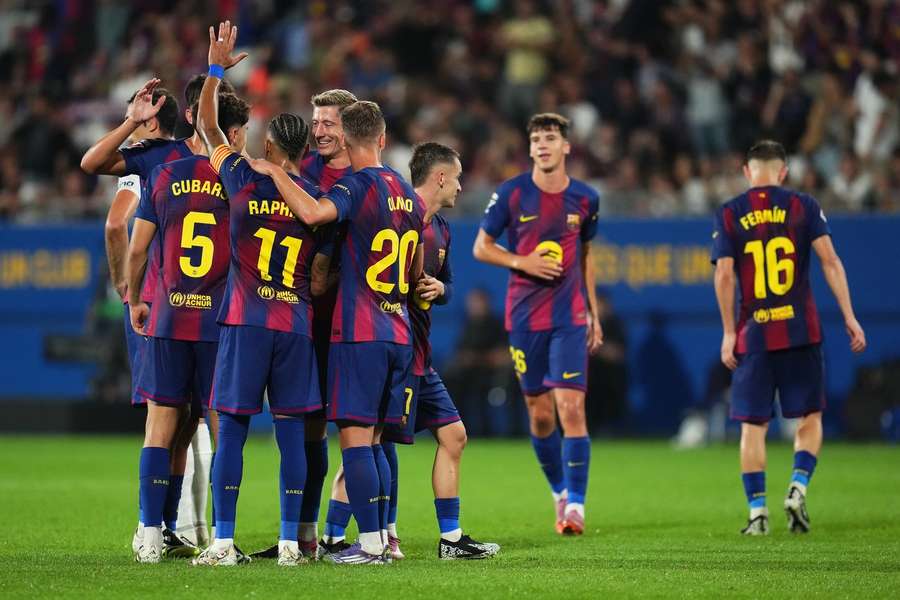 Hráči Barcelony nemali so súperom žiadny problém.