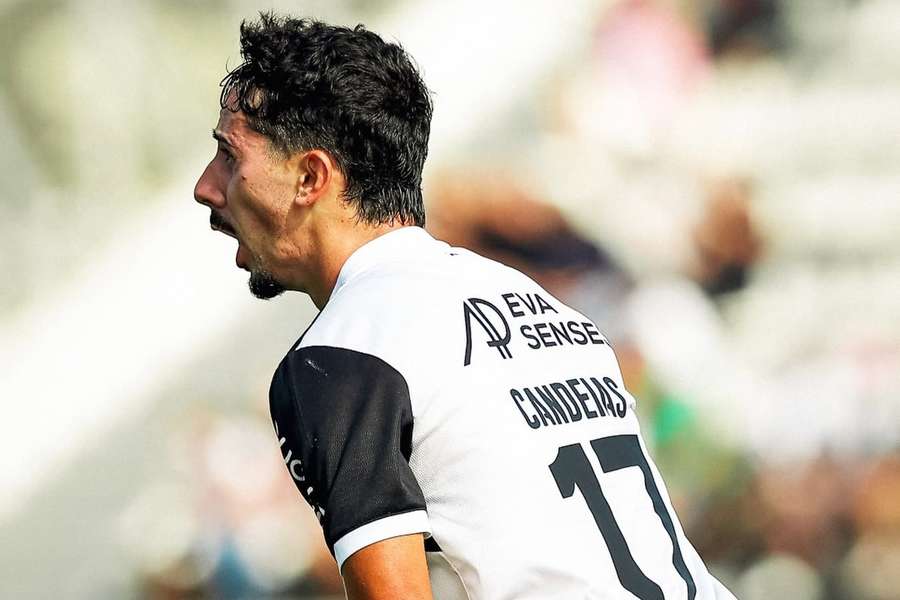 André Candeias foi o homem do jogo André Candeias foi o homem do jogo