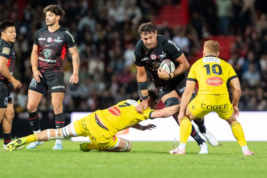 Richie Arnold face à La Rochelle en septembre.