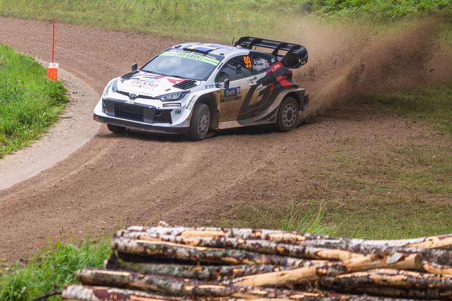 Oliver Solberg ce dimanche.