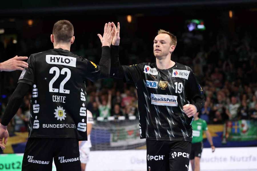 Gidsel (l.) hat die meisten Champions-League-Tore in einer Saison aller Zeiten erzielt