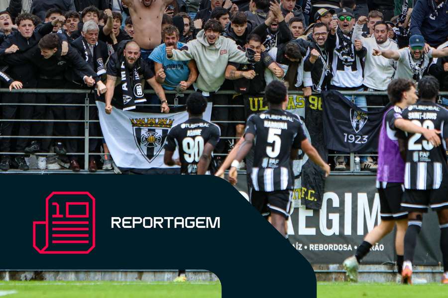 Amarante em festa com a subida à Liga 2