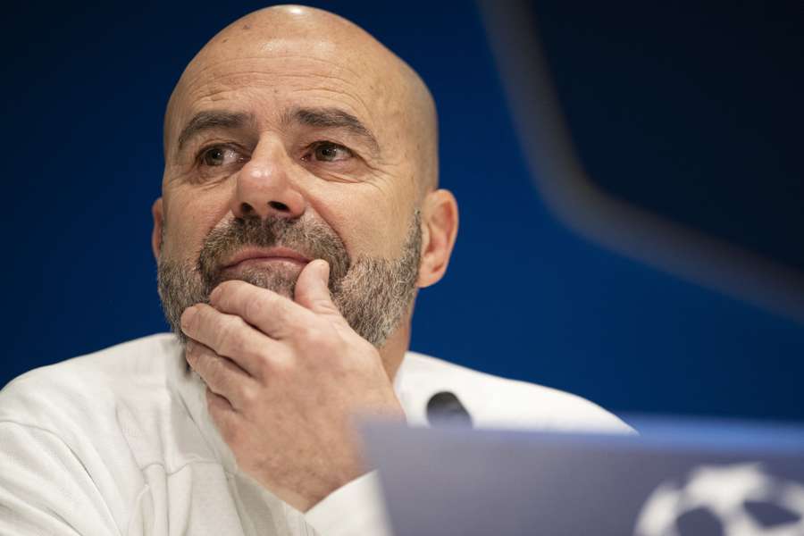 Peter Bosz in conferenza alla vigilia di PSV-Juventus