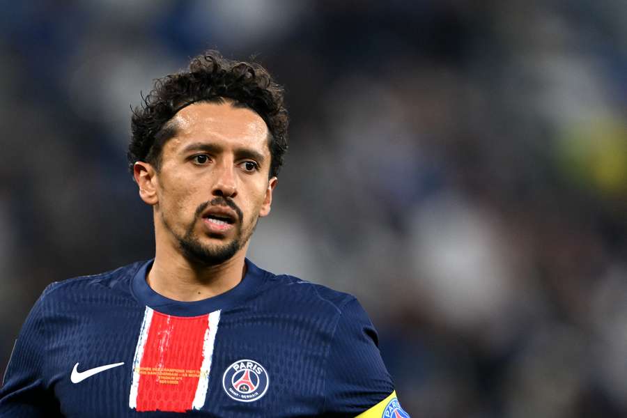 Marquinhos lors du Trophée des champions.