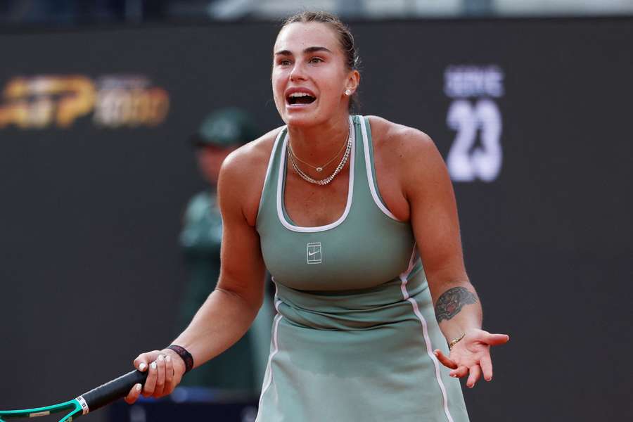 Sabalenka levou virada de Cirstea no WTA 1000 de Roma