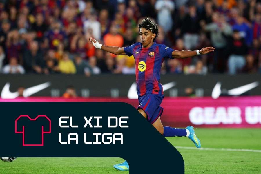 Yamal, el mejor de la jornada