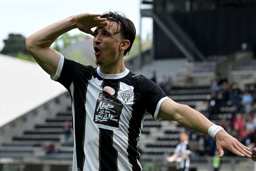 Estéban Lepaul face à Montpellier le 13 avril.