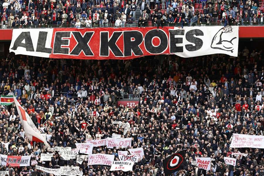 Support voor Kroes in de Arena