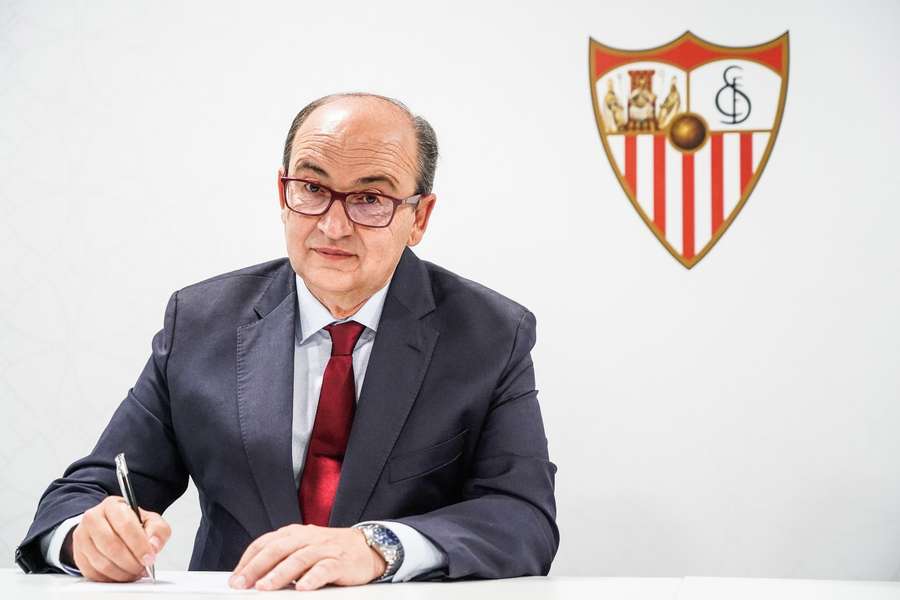 José Castro, presidente del Sevilla.