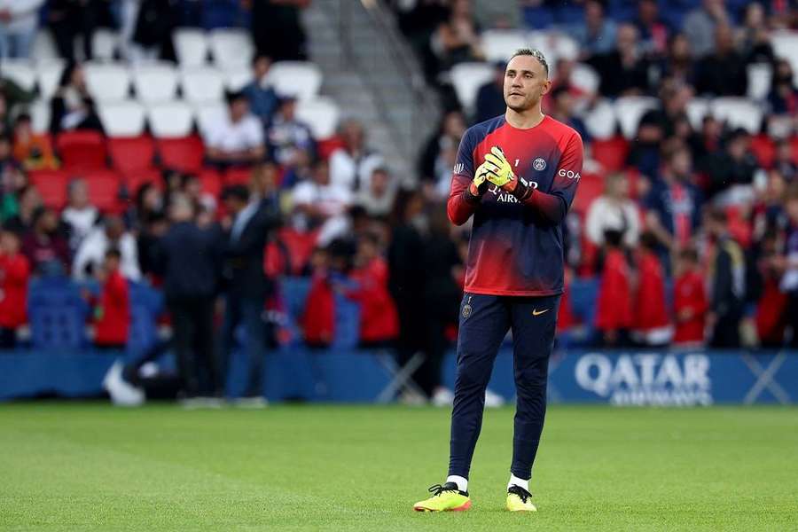 Keylor Navas lors du match face à Toulouse.
