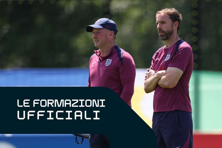 Southgate in allenamento