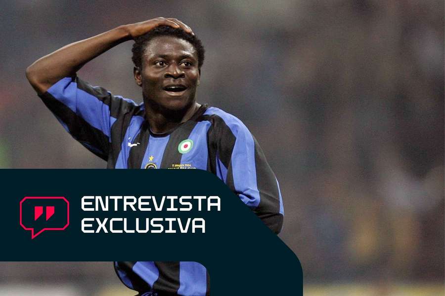 Martins, en acción con el Inter en 2006.