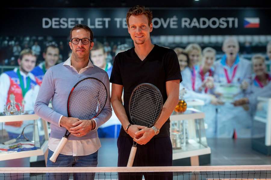 Radek Štěpánek a Tomáš Berdych se znovu představí na tenisovém dvorci.