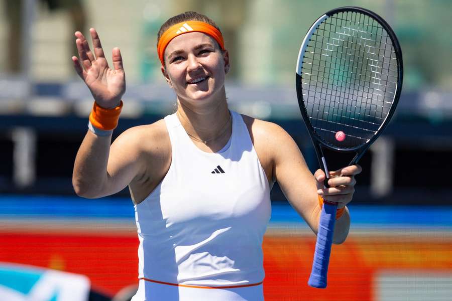 Karolina Muchova a assuré sa place en demi-finale à Miami.