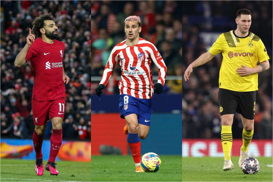 Mohamed Salah (Liverpool), Antoine Griezmann (Atletico Madrid) și Niklas Sule (Dortmund), incluși în Echipa Săptămânii