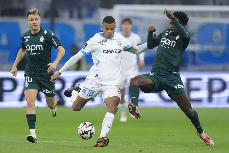 Mason Greenwood a offert la victoire à l'OM face à Monaco à la 89e minute. 
