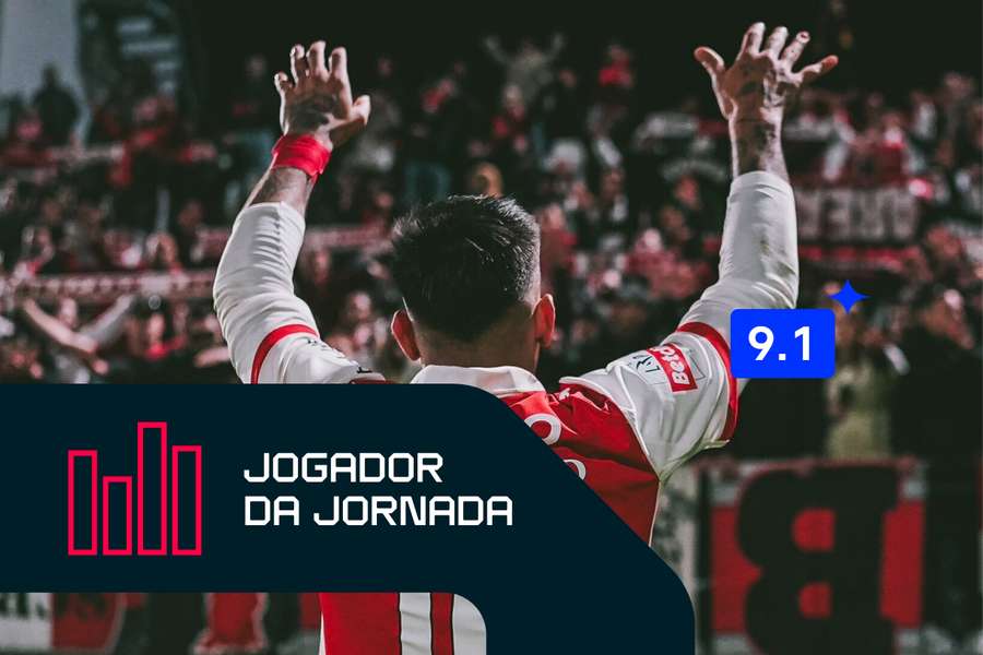 Zalazar em destaque no SC Braga