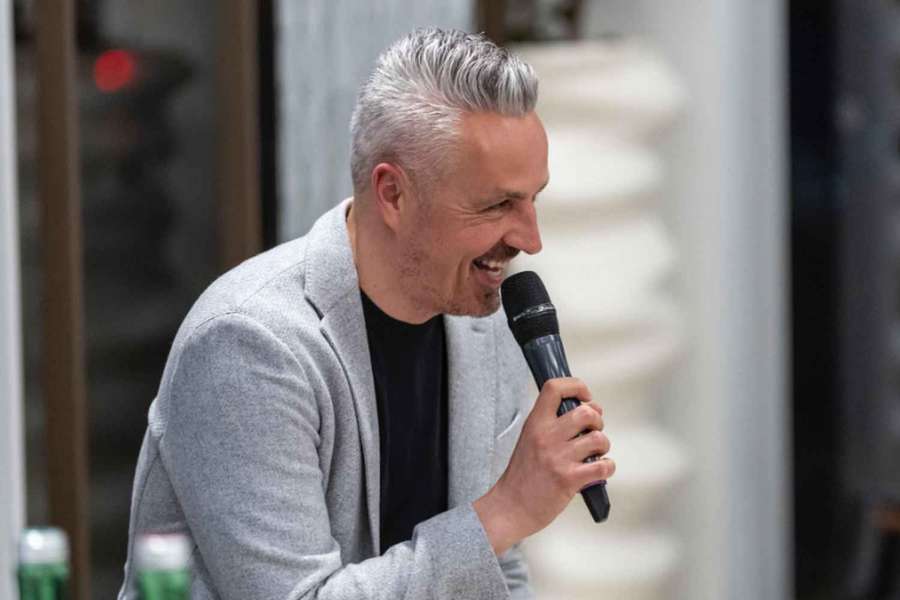 Trenér Sigmy Olomouc Tomáš Janotka Trenér Sigmy Olomouc Tomáš Janotka