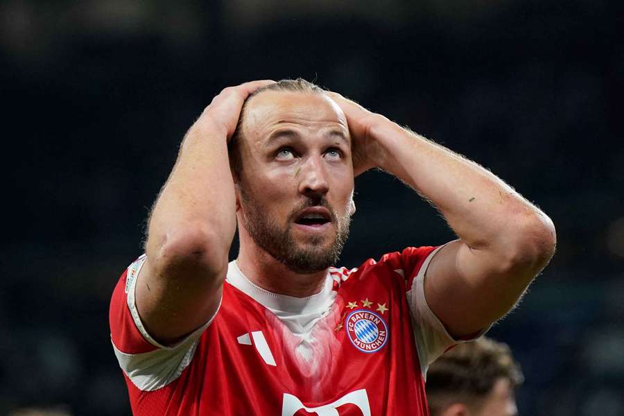 Kane, en el partido contra el Real Madrid