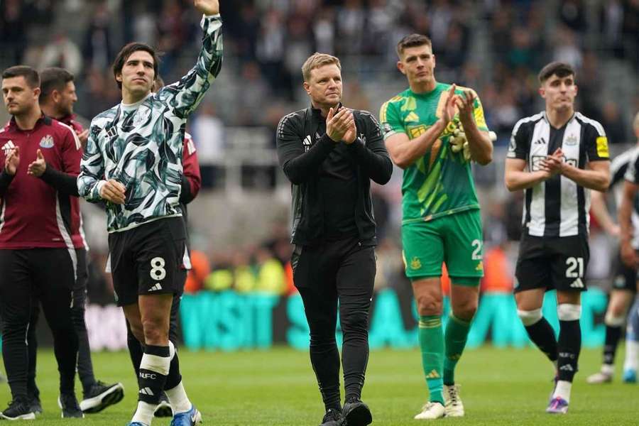 Eddie Howe, treinador do Newcastle