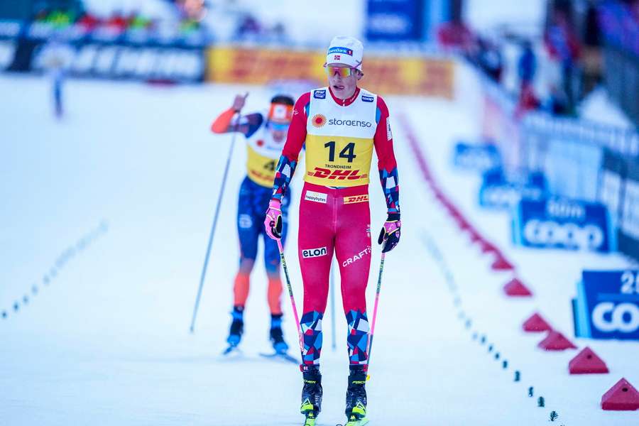 Norweg Klaebo najlepszy w biegu łączonym w Trondheim