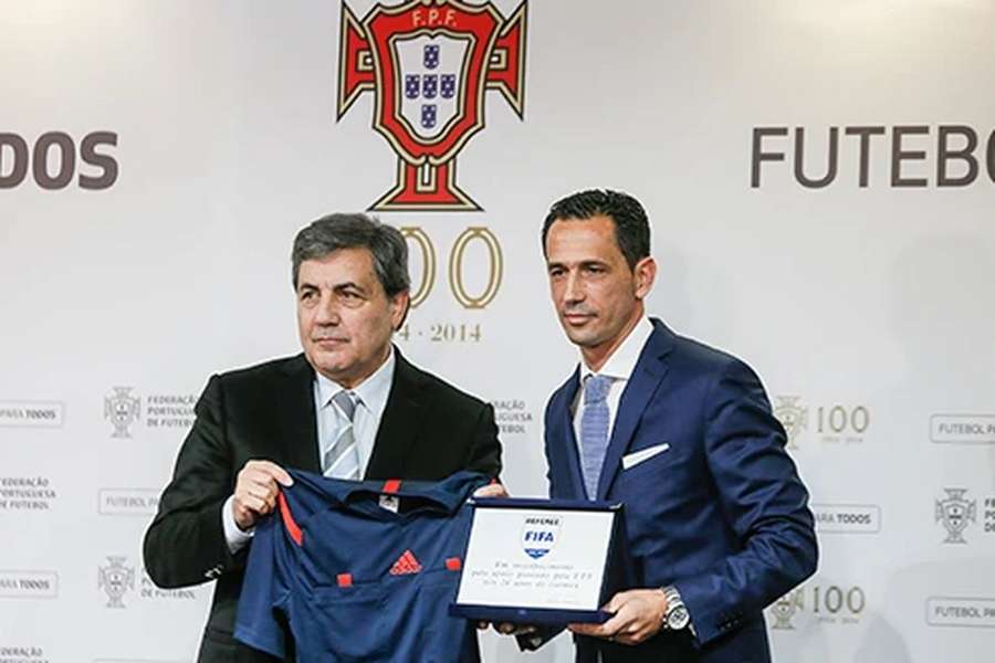 Fernando Gomes e Pedro Proença
