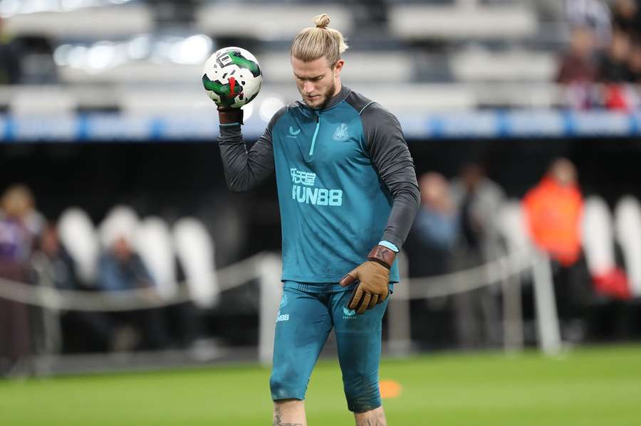 Karius is yet to make an appearance for Newcastle
