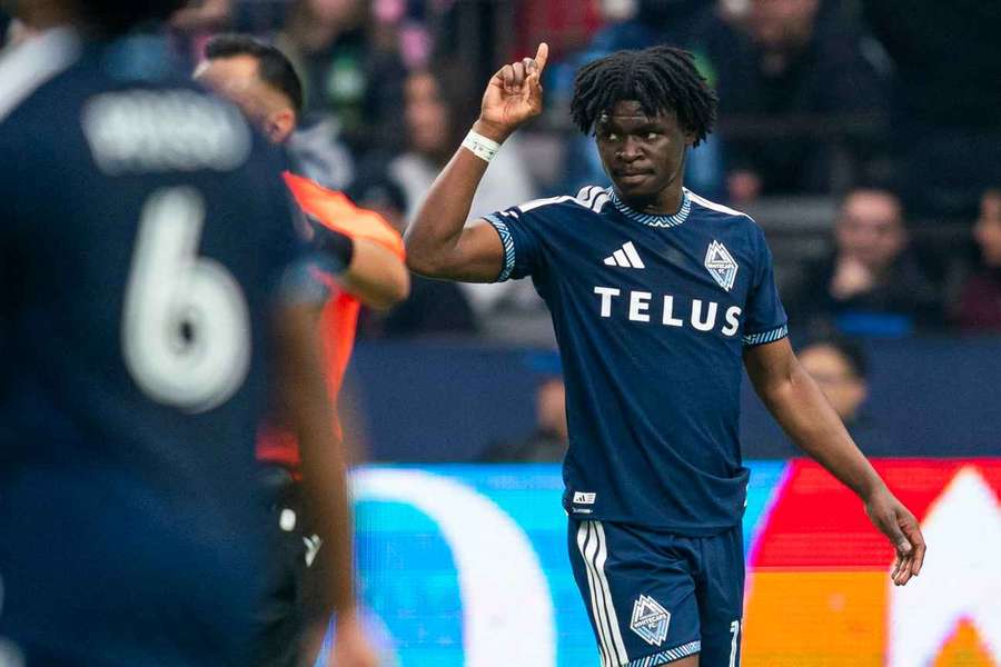 Emmanuel Sabbi erzielte das 4:0 in der ersten Hälfte