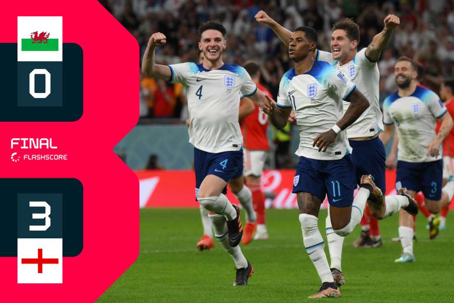 Țara Galilor - Anglia 0-3. Englezii câștigă derbyul britanic și un loc în optimi