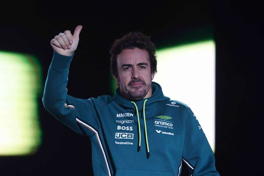 Aston Martin's Fernando Alonso