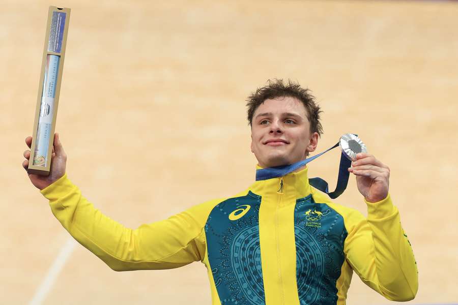 Richardson, con su medalla olímpica defendiendo a Australia