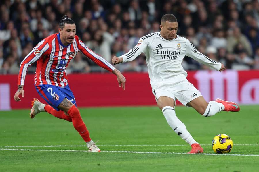 Mbappé n'a pas pu empêcher le match nul du Real.
