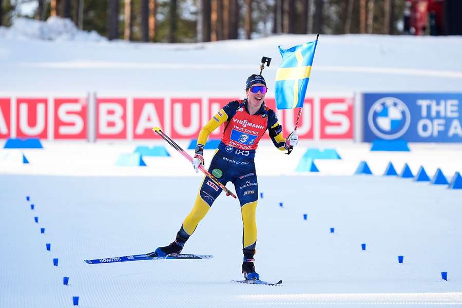 Elvira Öbergová spečatila triumf Švédska.