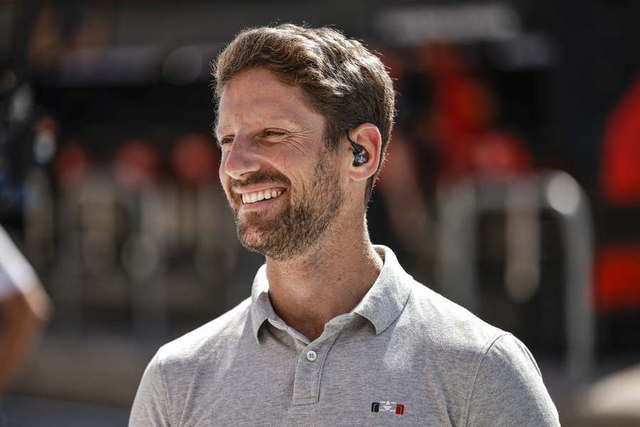 Romain Grosjean en octobre dernier.